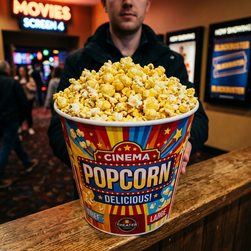 Porcja popcornu